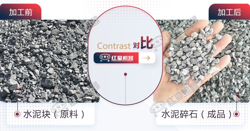 破碎水泥塊的設(shè)備有哪些？一天200方的多少錢